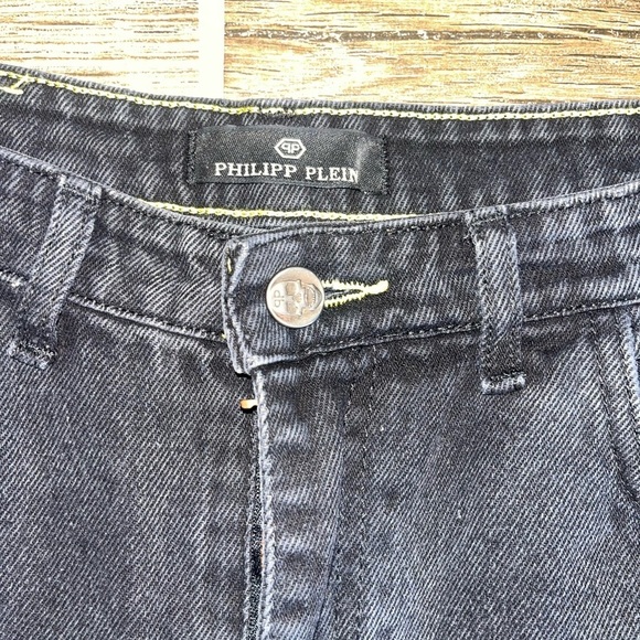 Phillip Plein women’s “ mom style” black jeans - Picture 4 of 7